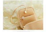Crystal Double Heart Bow