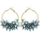 Fashion Fabric Flower Drop