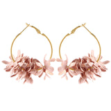 Fashion Fabric Flower Drop